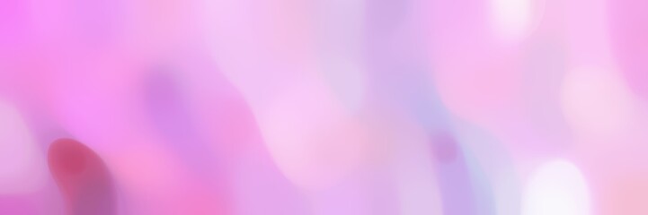 soft blurred iridescent horizontal background with thistle, pale violet red and violet colors space for text or image