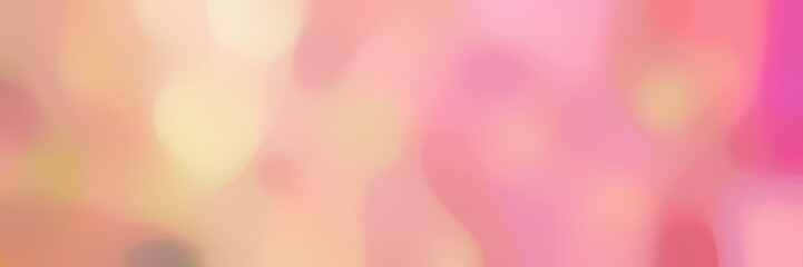 smooth horizontal background with pastel magenta, light pink and wheat colors and space for text or image