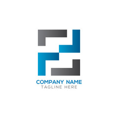 Obraz premium Initial FF Letter Linked Logo. Creative Letter FF Modern Business Logo Vector Template. FF Logo Design