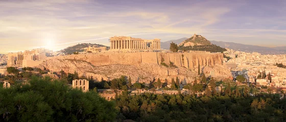 Fotobehang Greece - The Acropolis in Athens © Phil_Good
