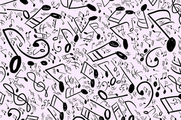 Tone chromatic scale. Artwork, drawing, template & digital.