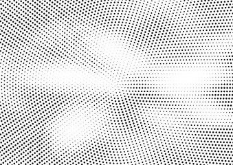 Fototapeta premium Abstract halftone dotted background. Futuristic grunge pattern, dot and circles. Vector modern optical pop art texture for posters, sites, business cards, cover, postcards, labels, stickers layout.