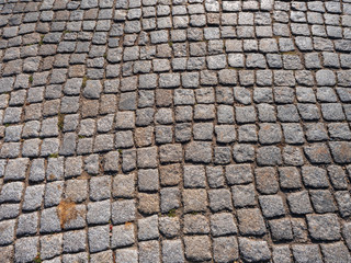 Kopfsteinpflaster - regelmäßig