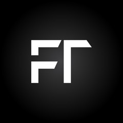 Initial FT Letter Linked Logo. Creative Letter FT Modern Business Logo Vector Template. FT Logo Design