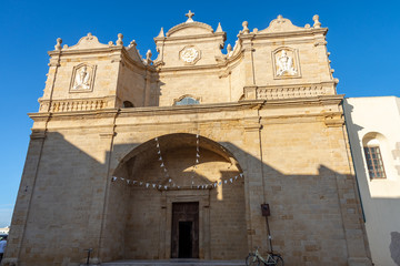 Obraz premium Église Saint-François d'Assise à Gallipoli, Italie