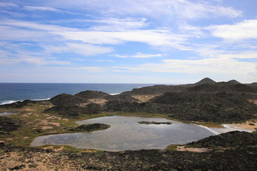 Fototapeta na wymiar Île de Los Lobos (Les Canaries)