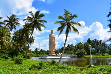 Tsunami Monument in Hikkaduwa, Sri Lanka