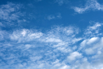  blue sky and white clouds - 309822204