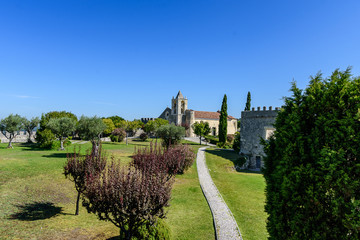 Fototapeta na wymiar Castle of Montemor or Vello, in Mondego Portugal