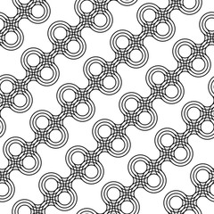 Design seamless geometric decorative pattern