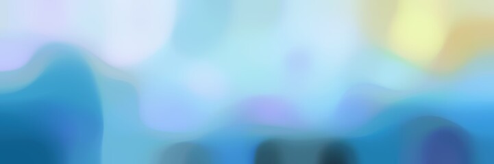 unfocused bokeh horizontal background with light blue, steel blue and light gray colors space for text or image