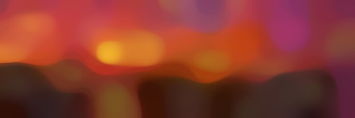 blurred horizontal background texture with sienna, coffee and very dark pink colors and space for text