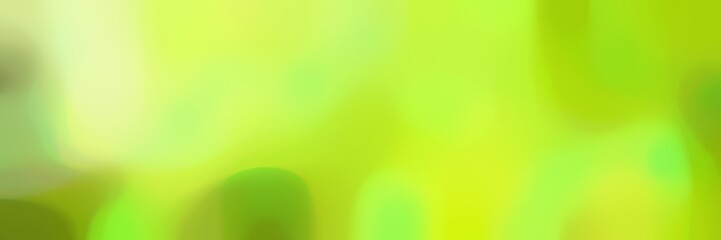 soft blurred horizontal background with green yellow, khaki and olive drab colors space for text or image