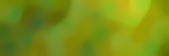 soft blurred iridescent horizontal background graphic with olive drab, yellow green and dark olive green colors space for text or image