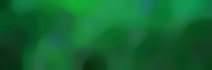 smooth horizontal background graphic with dark slate gray, sea green and very dark green colors and space for text or image