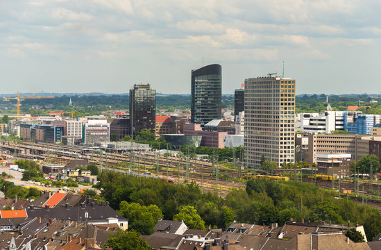 Dortmund RWE-Tower und Harenberg City-Center