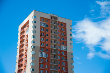 Fototapeta premium Brand new apartment building
