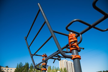 Outdoor gym for street workout