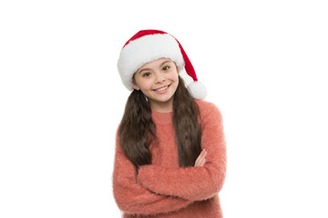 happy kid has xmas party mood. new year eve. Happy New Year holiday. Christmas eve. Xmas holiday....