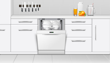 Kitchen Dishwashing Machine Composition