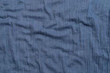 Blue indigo batiste background texture