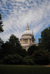 Dome of Saint Paul's Cathedral in London