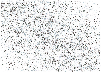 Festive color star confetti background. Abstract frame confetti texture for holiday, postcard, poster, website, carnivals, birthday and children's parties. Cover confetti mock-up. Wedding star layout