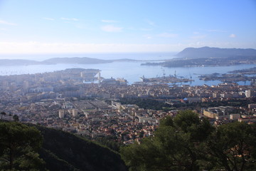 Obraz premium La rade de Toulon