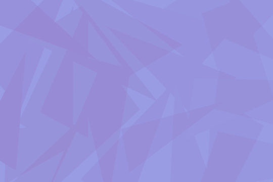 Blue lilac abstract background with triangles. Calm geometric pattern with abstract shapes for background, design, print, wallpaper or landing page.