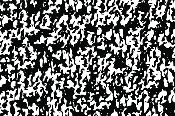 Full Seamless Abstract Pattern. Monochrome Vector. Black and White Texture Dress Fabric Print. Design for Textile and Home Decoration. 