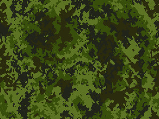 Full seamless military camouflage skin pattern vector for decor and textile. Army texture design for wear textile fabric printing and wallpaper. Design for fashion and home design.