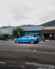 Obraz premium car on the road