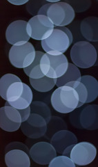 Blurred christmas lights background.