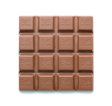 Ritter Sport milk chocolate bar