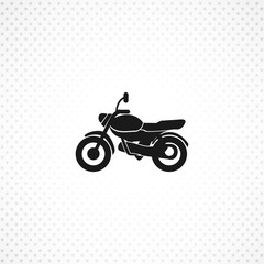 motorcycle vector icon for mobile concept and web apps design