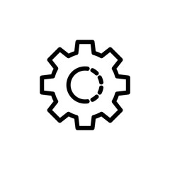 settings icon design template illustration vector eps - 10