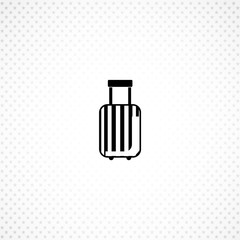 suitcase or luggage vector icon for mobile concept and web apps design