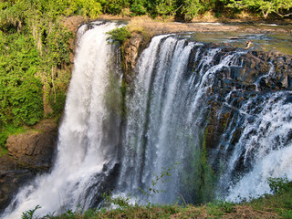 Stage 2 of the waterfalls at the Bousra Eco Park in Mondulkiri Province, Cambodia.