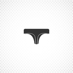 Thong Panties vector icon for mobile concept and web apps design