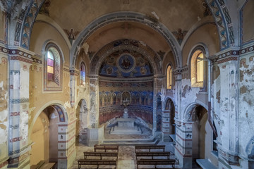Obraz premium interior of the church