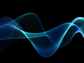 Dynamic fluid neon color wave abstract background