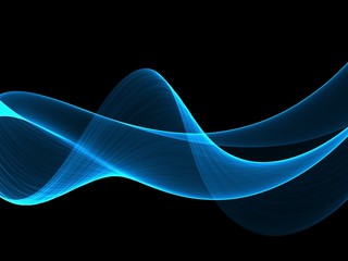 Dynamic fluid neon color wave abstract background