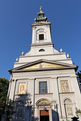 Holy Archangel Michael Cathedral in city of Belgrade, Serbia