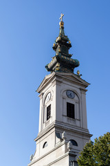 Holy Archangel Michael Cathedral in city of Belgrade, Serbia