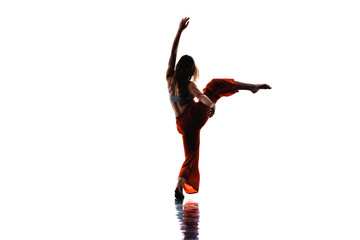 Stylish contemporary dance