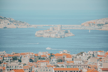 A Fortress of Monte Cristo in Marseille: Chateau d'If 