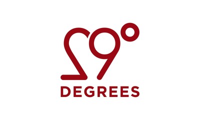 29 degrees logo design concept