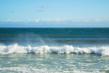 海　波　素材