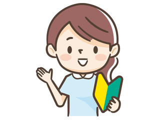 ナース　若葉マーク