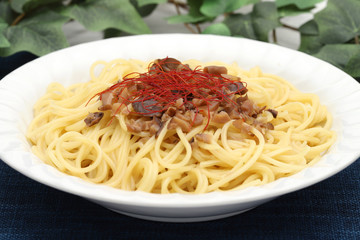 茸のスパゲティ